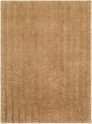 Livabliss Eleve Handwoven Cotton Wool Accent Rug Plush High Pile for Entryway or Bedroom Tan, Camel 6' x 9' EEV2301-69