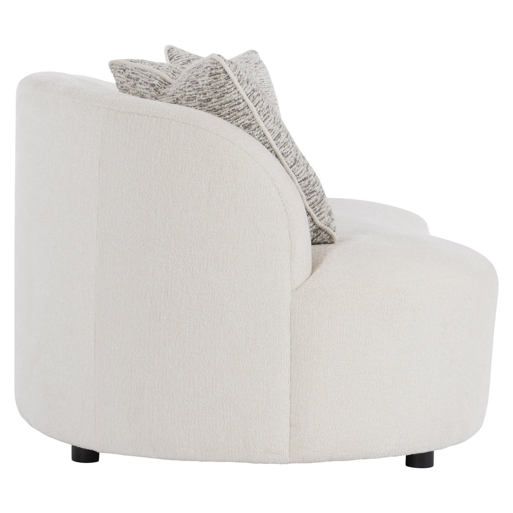 Bernhardt Bernhardt Elle Kidney-Shaped Fabric Sofa — Sculptural Curves, Plush Support, Customizable Upholstery Options - Made to Order P1567A