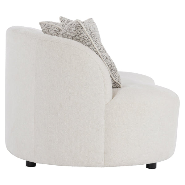 Bernhardt Bernhardt Elle Kidney-Shaped Fabric Sofa — Sculptural Curves, Plush Support, Customizable Upholstery Options - Made to Order P1567A