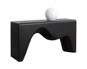 Sunpan MONTANUS Console Table - Modern Minimalist Concrete Design for Entryway & Living Spaces, 62" W 112213