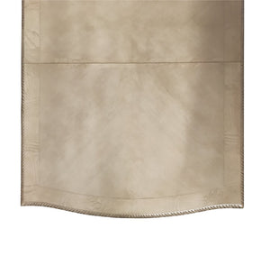 English Elm Chateau ornate double-pedestal dining table with removable leaves, grooved trim and floral motifs Oak 26 L x 26 W x 16 H B2726S00328