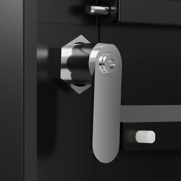 English Elm Package Delivery Box With Lock – Heavy-Duty Steel, Weather-Resistant, Secure Storage For Home & Office W396P278342-GIGA