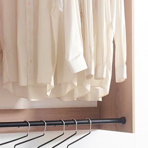 English Elm Devi Oak Wall Mounted Closet System - Stylish, Durable Storage Solution For Modern Bedrooms & Entryways B040P311956