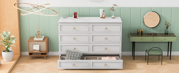 English Elm Queen Murphy Wall Bed with Rattan Panel Cabinet and Storage Drawers for Studio Rooms White LP000676AAK