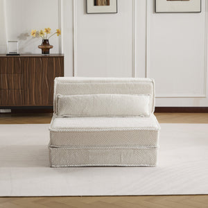 English Elm Compression Mahjong Sofa - Cozy Convertible Floor Bed With Memory Foam & Pillow For Versatile Living W3723P377148