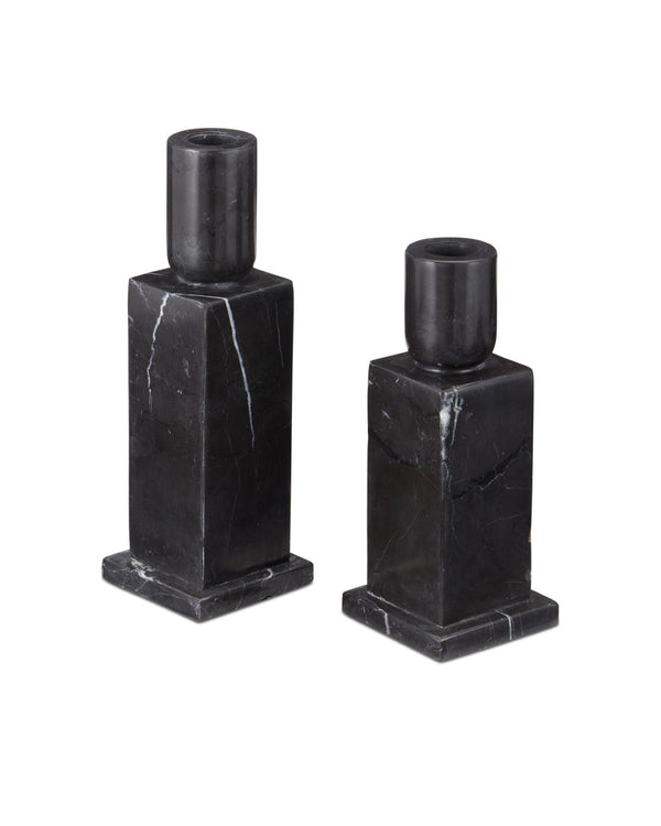 Lithos Candle Holder - Set of 2