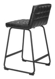 Pago Counter Stool - Set of 2 Black 110068 Zuo Modern