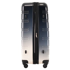 English Elm Hardshell Polycarbonate 3 Piece Luggage Set Spinner Wheels Tsa Lock Expandable Travel Black Multi N732P184448B
