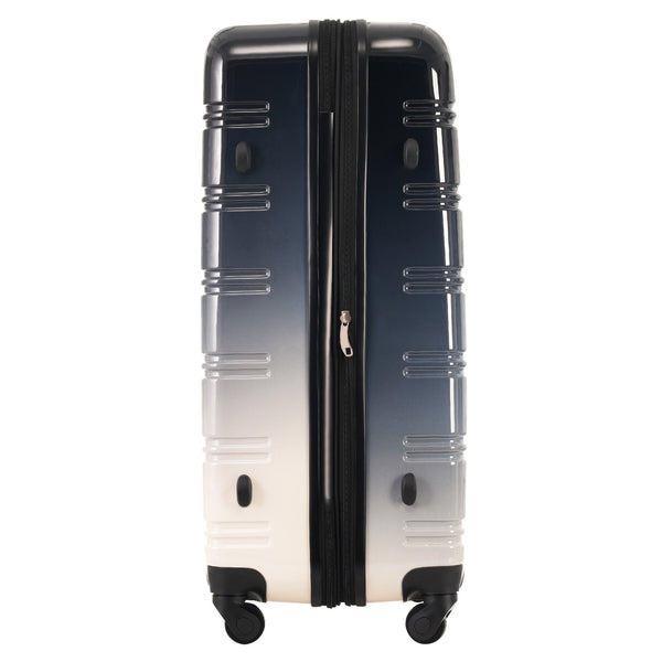 English Elm Hardshell Polycarbonate 3 Piece Luggage Set Spinner Wheels Tsa Lock Expandable Travel Black Multi N732P184448B