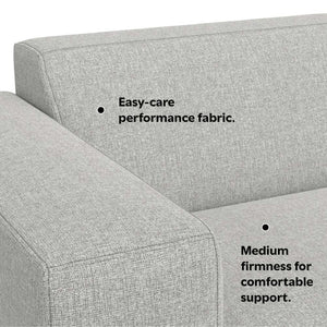 English Elm Rex Modular Left Arm Sofa Module - Stylish, Versatile Accent Chair For Custom Seating Configurations B136P199206-GIGA