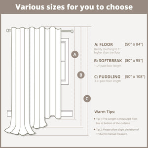English Elm 1Pc Elegant 50X108" Cotton Curtain Panel With Tufted Chenille Stripes For Light Control & Style B035P341186
