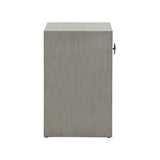 Moxy Bedside Table 1 Drawer Gray 385897 Chelsea House