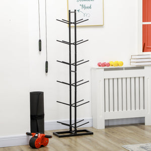 English Elm Soozier Vertical Steel Ball Tower Organizer Holds 12 for Gym Garage or Classroom W2225P217771