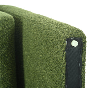 English Elm Christopher Knight Home® - Modern Bouclé Upholstered Accent Chair with Rounded Arms, Solid Wood Frame, 330lb Capacity, Luxe Comfort Green N765P248341N