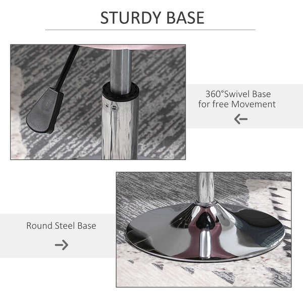 English Elm HOMCOM Velvet Modern Accent Chair with Padded Seat and Back, Armchair with Steel Legs, Cozy Upholstery Pink W2225P217433