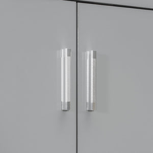 English Elm Twin Upholstered Daybed with LED Armrest Lighting, Hidden Storage Shelves & Lift-Up Pull-Out Trundle Gray SF000198AAE