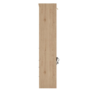 English Elm Topmax Shaker Pantry Cabinet with Drawers Power Outlet and Glass Doors SP000094AAA