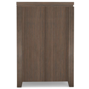 English Elm Cosmopolitan 72" Wide Tv Media Stand - Handcrafted Solid Wood With Farmhouse Brown Elegance & Storage B136P158552