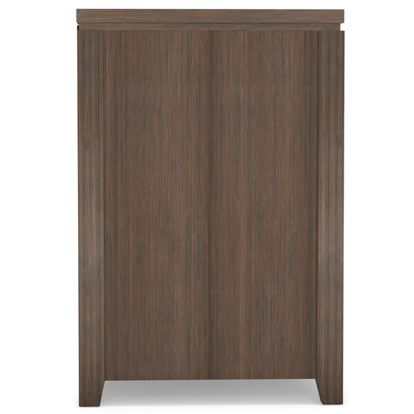 English Elm Cosmopolitan 72" Wide Tv Media Stand - Handcrafted Solid Wood With Farmhouse Brown Elegance & Storage B136P158552