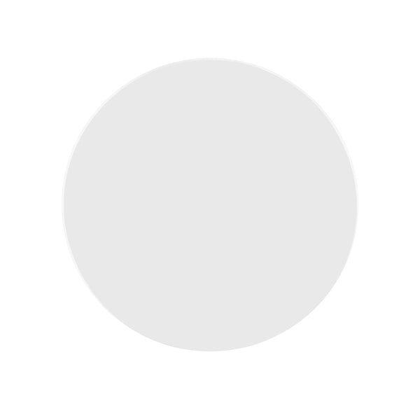 English Elm White 5pc Round Dining Table Set with 4 Windsor Chairs – Farmhouse Pedestal Table, Cozy Breakfast Nook B011S01376