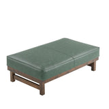 Christopher Knight Home® - Noble House - - Modern Cocktail Ottoman With Wood Frame