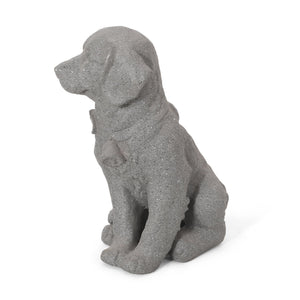 English Elm Christopher Knight Home® - MGO Puppy Garden Statue Stone Gray – Durable Cast Stone Magnesium Oxide, Weatherproof 15.25"H Charm 70877.00