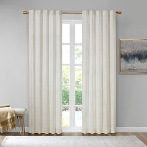 JLA Home 510 Design - Room Darkening Plush Poly Velvet Panels with Subtle Gold Metallic Sheen for Privacy & Style 84 L x 37 W x 0.13H 5DS40-0285