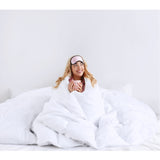 True North by Sleep Philosophy Heavy Warmth Casual Goose Feather and Down Oversize Comforter TN10-0489 White