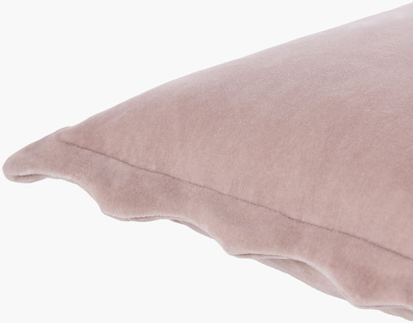 Surya Effervescent 18"L X 18"W Cotton Accent Pillow - Luxurious, Elegant, And Easy-to-maintain Home Decor Mauve Cotton,Cotton Efc010-1818p