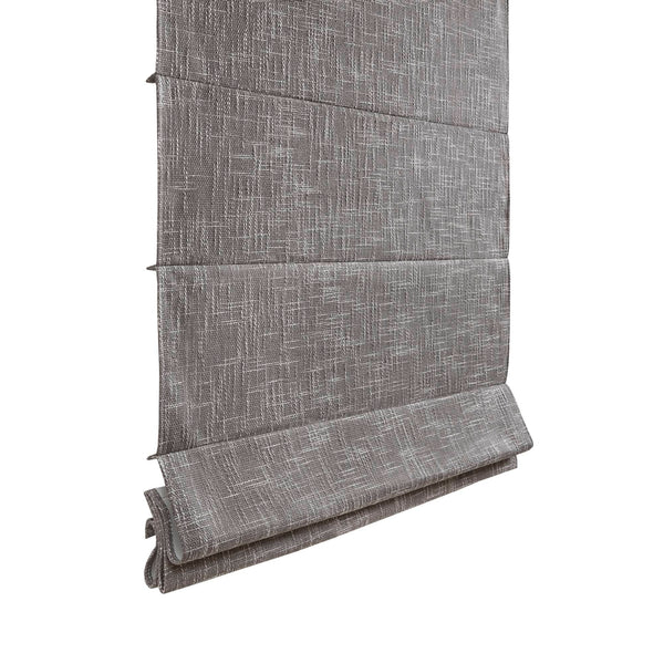 English Elm 1 Cordless Total Blackout Roman Shade 33x64 Inch Polyester Viscose Blend Easy Lift Installation Grey 5.96 L x 9.25 W x 8.07 H B035P319853
