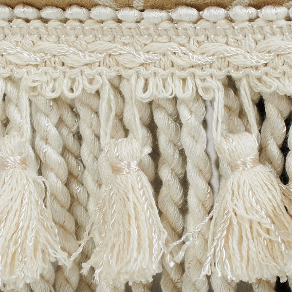 English Elm Jennifer Taylor Home - Fiona Elegant Footstool Ottoman - Handcrafted Champagne Beige Floral Jacquard For Versatile Use B2719P238152