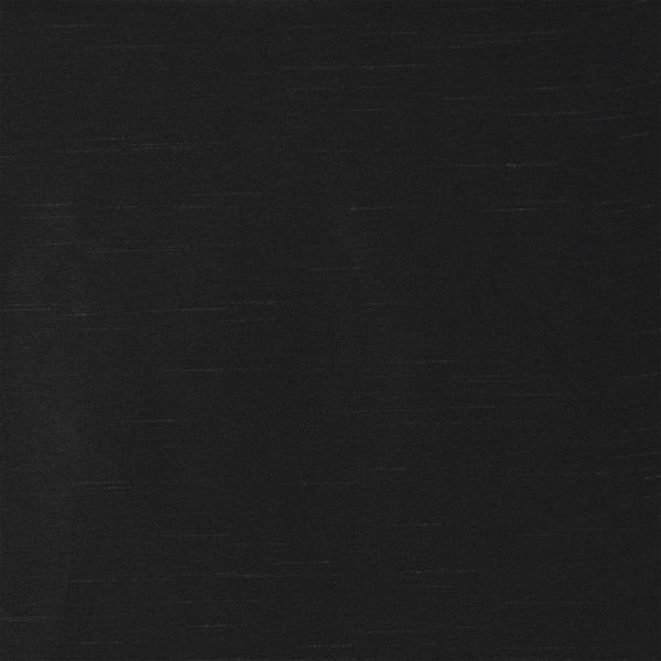 English Elm Twist Tab Lined Faux Silk Window Curtain Panel In Black 50X95" - Luxurious, Elegant, & Easy Care! B035P148397-GIGA