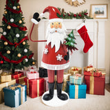 Christopher Knight Home® - Noble House - - Cheerful Santa Claus Holding Tree And Waving