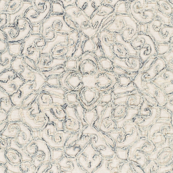 Surya Elegance Egc-2302 2'6" X 4' Hand Tufted Wool Rug - Timeless Sophistication For Your Home Décor Blue Wool Egc2302-264