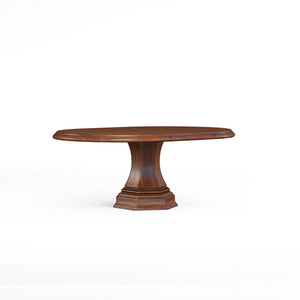 A.R.T. Furniture Newel Vintage Cherry Dining Table: Elegant Extension For 8, Antique-inspired Charm, Perfect For Hosting Brown Poplar Solids,Cherry Veneers,Resin 294225-1406