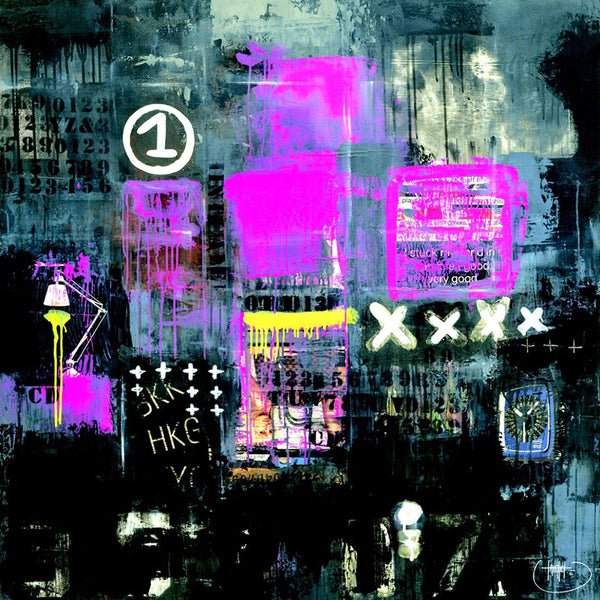 Surya Stunning 40"H X 40"W Framed Art Wall Decor - Made In Usa, Easy Care, 30-day Warranty Included! Main, Pink Canvas Egp6049-4040