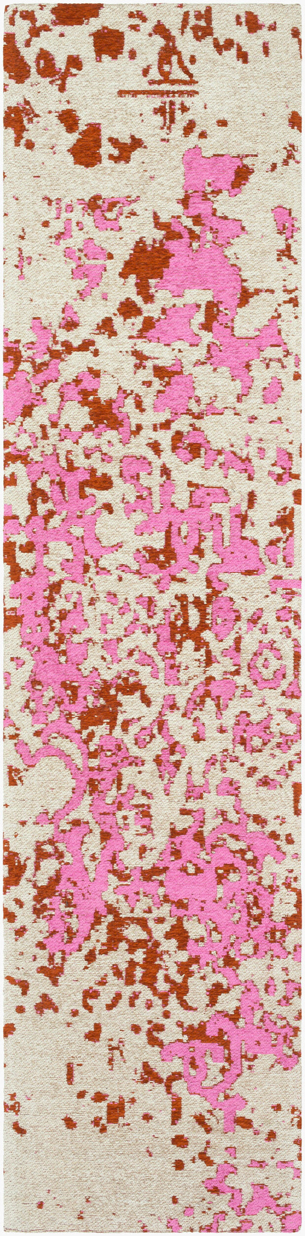 Surya Egypt Egt-3074 2' X 8' Handmade Low Pile Rug - Durable, Modern Decor With Natural Charm, Spot Clean Only Purple Polyester Egt3074-28