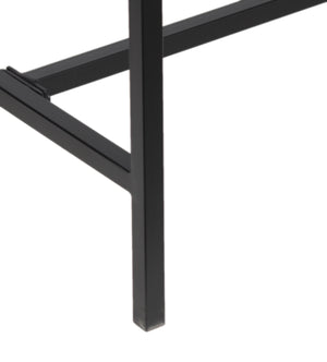 Porter Designs Porter Yuki Solid Wood Bar Stool In Gray - Stylish, Compact Design For Modern Dining Spaces Gray Wood 07-108-08-8654