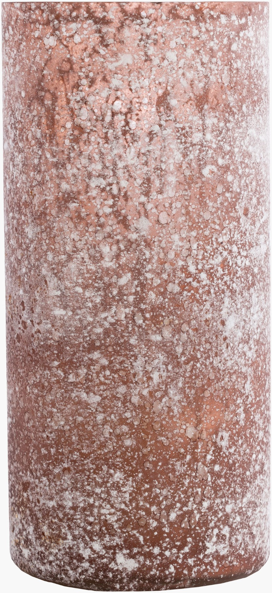 Surya Esha Decorative Accent Candleholder - Cottage Style Glass Home Décor For Living Room & Office Charm Brown Glass Eha-001