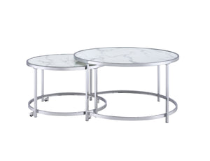 Steve Silver Rayne Nesting Cocktail Tables RY300NCW