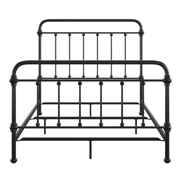 Homelegance By Top-Line Taylin Graceful Lines Victorian Metal Bed Black Metal