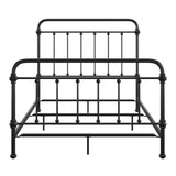 Homelegance By Top-Line Taylin Graceful Lines Victorian Metal Bed Black Metal