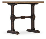 Americana Trestle End Table Black Americana Collection 7050-80113-89 Hooker Furniture