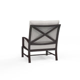 La Jolla Club Chair in Canvas Flax w/ Self Welt SW401-21-FLAX-STKIT Sunset West