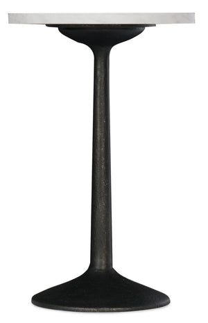 Hooker Furniture Beaumont Vintage-Inspired Martini Table With Cast Iron Base And Sandblasted Waxed Marble Top, Neutral Accent 5751-80117-02