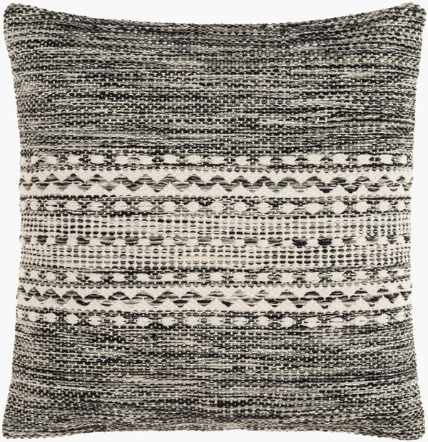 Livabliss Ethan Floral Woven Cotton Square Pillow Soft Breathable Accent for Cottage Bedrooms EHN003-2020D