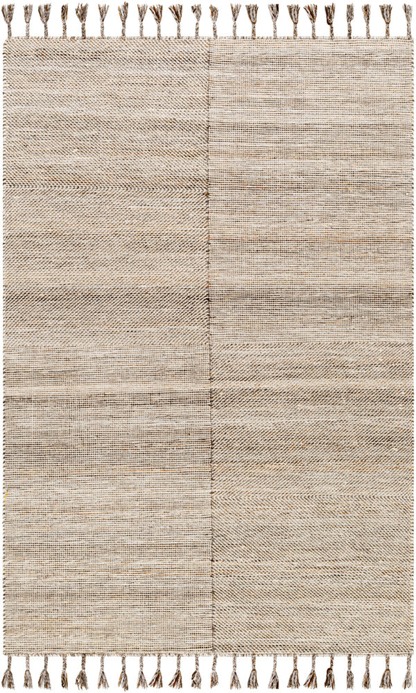 Esther EHR-2300 8' x 10' Handmade Rug EHR2300-810  Beige, Black, Medium Gray, Brown Surya