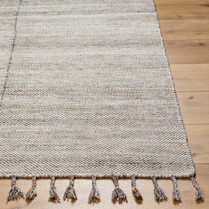 Esther EHR-2300 8' x 10' Handmade Rug EHR2300-810  Beige, Black, Medium Gray, Brown Surya