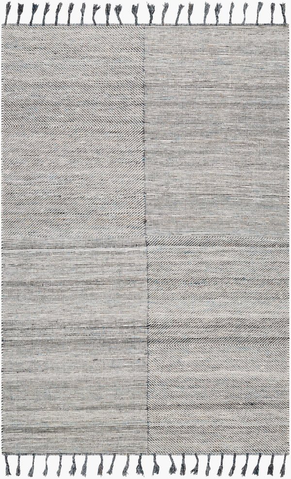 Surya Esther Handmade Rug - Eco-friendly 2' X 3' Cottage Design With Fringe, Durable & Stylish For Any Room Beige Recycled Pet Yarn Ehr2302-576