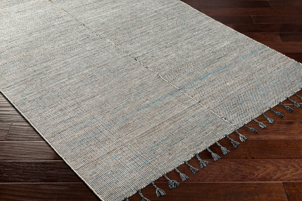 Surya Esther Handmade Rug - Eco-friendly 2' X 3' Cottage Design With Fringe, Durable & Stylish For Any Room Beige Recycled Pet Yarn Ehr2302-576